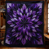 Mystic Purple Bloom Blanket - D216 - Premium Blanket