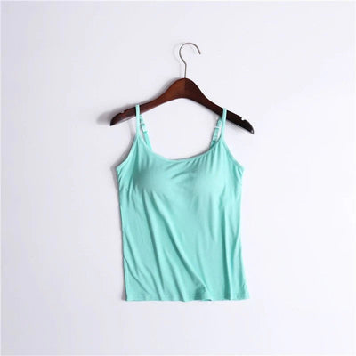 [BUY 2 FREE SHIPPING TODAY] Tank With Built-In Bra