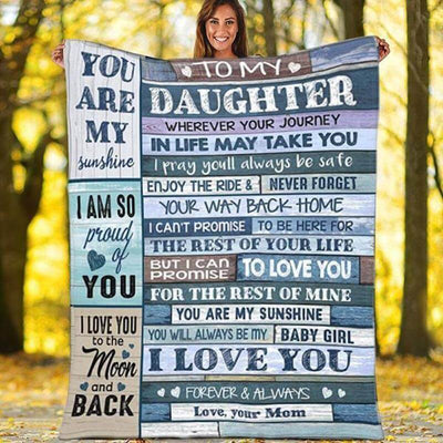 My Love For You Is Forever Fleece Blanket - G006