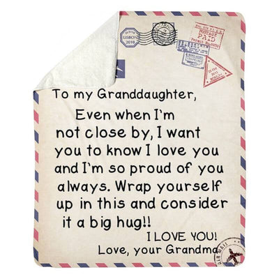 To My Granddaughter - From Grandma - A325 - Premium Blanket