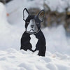 French Bulldog Metal Silhouette
