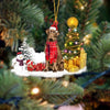Labrador Retriever Christmas Ornament SM158