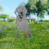 Labrador Retriever Metal Silhouette