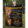 To My Granddaughter - From Grandpa - A322 - Premium Blanket