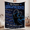 To My Girlfriend - From Boyfriend - A612 - Premium Blanket