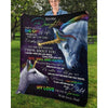 To My Daughter - From Dad - UnicornBlanket - A318 - Premium Blanket