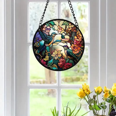Hummingbird Suncatcher Window Wall Hanging Ornament