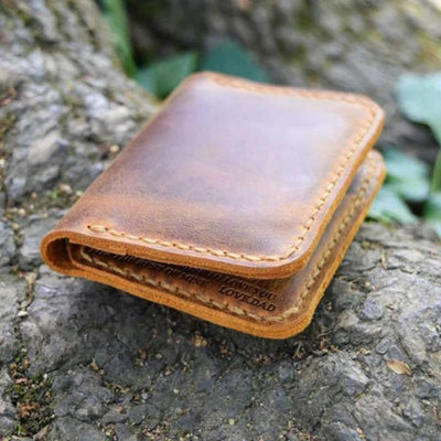 You Will Never Lose - Leather Bifold Wallet