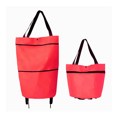 Foldable Shopping Trolley Tote Bag